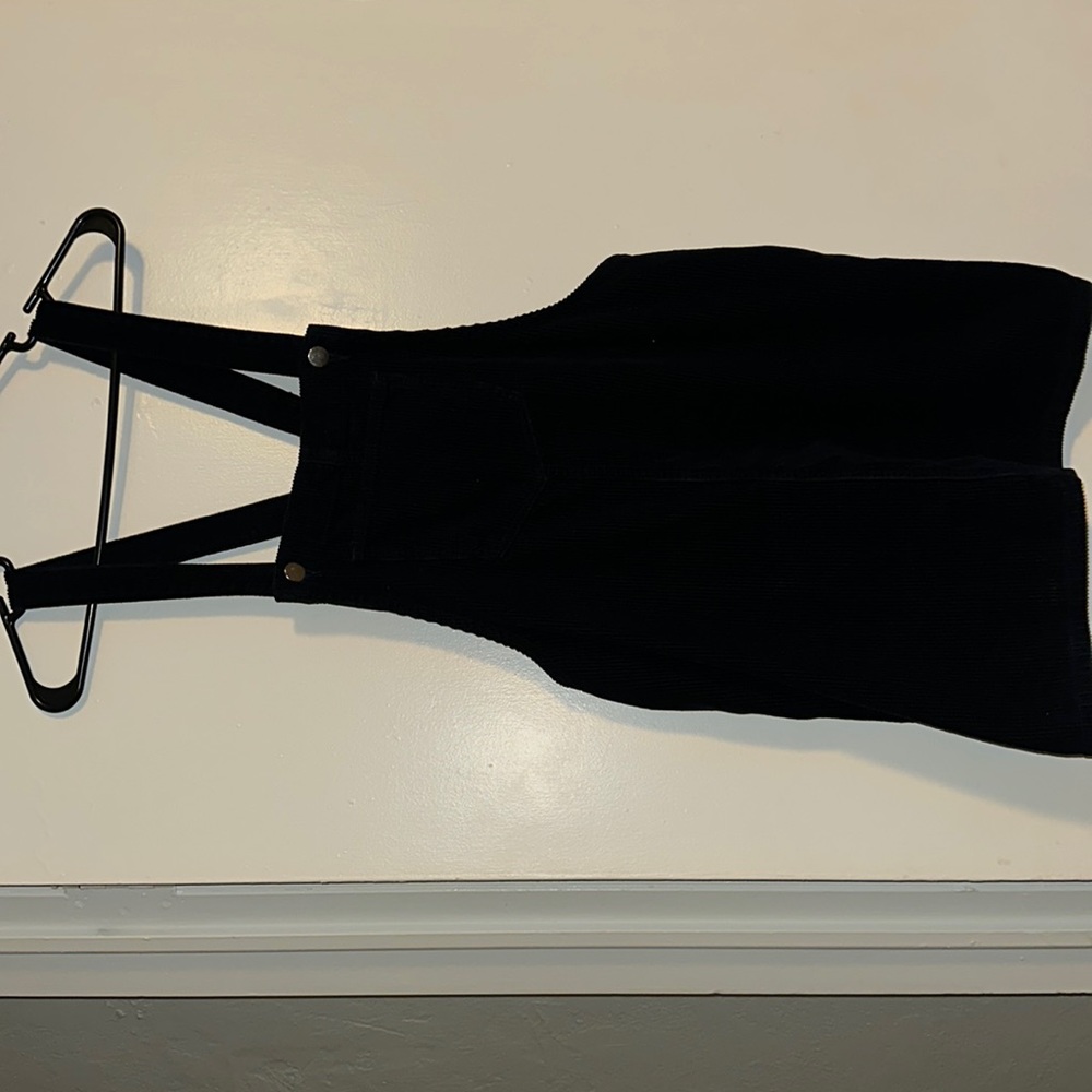 Forever 21 dark blue overall skirt